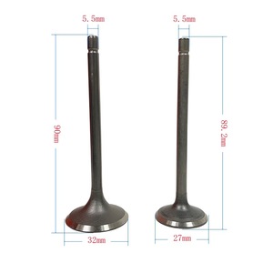 Motorcycle Intake Exhaust Valves for Honda Trx250 Recon 250 Sportrax250,motorcycle Engine Parts - Product Image 2