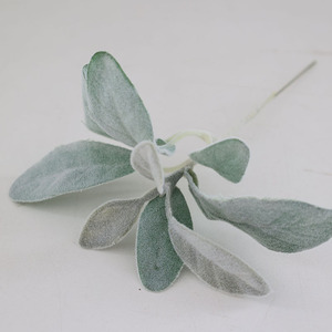 Piante Artificiali Decorative da Interno con Foglie Verdi e Orecchie <span class=keywords><strong>di</strong></span> <span class=keywords><strong>Agnello</strong></span> in Vaso <span class=keywords><strong>di</strong></span> Plastica - Product Image 2