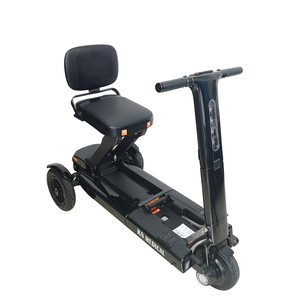 Trottinette électrique en aluminium de haute qualité KSM-908 avec 3 ou 4 roues, pliable, pour adultes et personnes âgées - Product Image 1