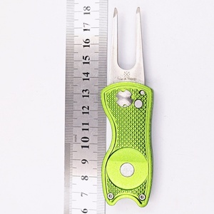 Herramienta de Reparación de Divots de <span class=keywords><strong>Golf</strong></span> Automática, Plegable, de Metal, con Logotipo Personalizado, Caja de Regalo con Marcador de Pelota, Precio de Fábrica - Product Image 5