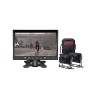 Tout-en-un DVR Progressive Safe System Full HD Blind Spot Kit Side Reversing Backup BSD AI Camera Split Screen Night View