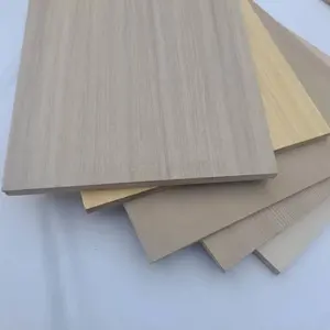 Madera contrachapada de bambú moderna de 12 mm E0 estándar 4x8 superficie de tablero de chapa de nogal de melamina blanca valor genuino dinero Marine Villa