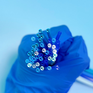 Tabung plastik tiga <span class=keywords><strong>lumen</strong></span> kustom medis tabung Multi-<span class=keywords><strong>lumen</strong></span> PEBAX ERCP ekstrusi sekali pakai - Product Image 4