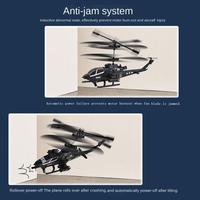 Helicóptero a Control Remoto AiJH de 2.5 Canales, Modo de Doble Hélice, Helicóptero RC con Giroscopio, Juguetes Voladores Infrarrojos