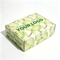 Boîte Cadeau Pliable Personnalisée au Design Élégant en Matériaux Recyclés, Carton Vide Durable pour le Stockage de Fruits et Noix Séchées – Vente en Gros