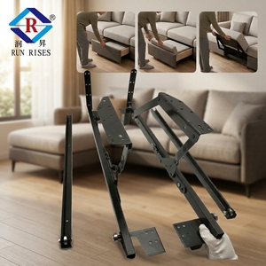 Mecanismo C14-4 para sofá cama deslizable y elevable, bisagras para muebles de almacenamiento, mecanismo de elevación para sofá cama plegable - Product Image 1