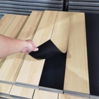 Baldosas de vinilo LVT con diseño de espiga, estilo retro a cuadros, para suelos, tipo Chevron, con reverso seco para paneles, tipo loseta de piedra, para baños y clubes.