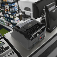 Máquina Contadora de Billetes Multidivisa B30, Detector de Moneda Extranjera y Contador de Efectivo