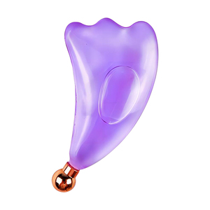 Transparent Crystal SPA <strong>Acupuncture</strong> Trigger <strong>Point</strong> Board Hand-Held Anti-Aging <strong>Facial</strong> Guasha Tool for Body Eye Massaging - Product Image 3