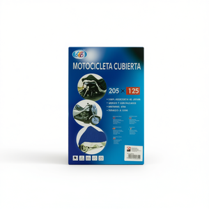 Housse de moto Mnj 205x125 cm en PVC imperméable pour protection extérieure - Product Image 2