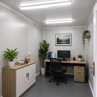 Maison conteneur modulaire de luxe de 40 pieds de haute qualité avec assemblage facile pour bureau à domicile et espace de vie