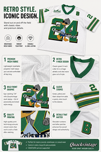 Tonton Sports Custom Professional Manufacturer Vintage-Inspired <strong>Retro</strong> Graphics Sports Football <strong>Jersey</strong> for Men Women Kids - Product Image 4