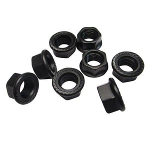 Écrou à bride à filetage fin M10 GB/T 6177.2, 1,25 mm, en fer, pour pièces de moteur diesel de générateur, écrou essentiel pour alarme d'huile de générateur - Product Image 4