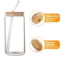 Meilleures ventes : Verre à soda personnalisé avec logo, pour boissons froides, 12 oz (350 ml) et 16 oz, avec couvercles et pailles