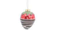 Bestverkochte handgemaakte gekleurde glazen artistieke kerstboomversieringen, fruitvormig, antiek, imitatie, retro, feestelijke gietwerk