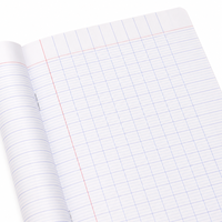 Cahier d'exercices Sénégalais 96 pages 55gsm ligné Seyès, reliure piquée, couverture personnalisée pour l'école