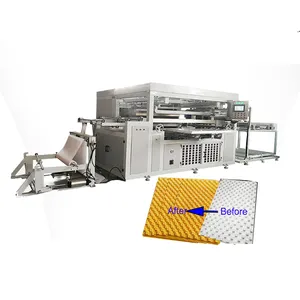 Macchina automatica e manuale per la produzione di scatole e vassoi in schiuma termocol EPS