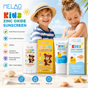 Crema <span class=keywords><strong>Solare</strong></span> per Bambini SPF50+ PA++++ ad Ampio Spettro, Resistente all'Acqua, con Centella per Pelle Sensibile, Etichetta Privata - Product Image 1