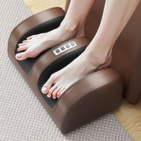 Coussin de massage électrique portable Leercon pour le corps entier, avec pression d'air, chaleur et vibrations, pour le cou, le dos, le canapé