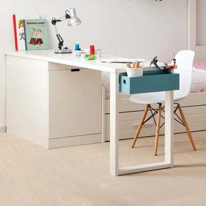 NOVA – ensemble de meubles de chambre à coucher moderne pour enfants, lit <span class=keywords><strong>gigogne</strong></span> en <span class=keywords><strong>bois</strong></span>, sécurité pour enfants, lit haut et bas avec <span class=keywords><strong>Table</strong></span> d'étude - Product Image 3