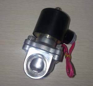 1/2インチステンレス鋼電気ソレノイドバルブ12VDC <span class=keywords><strong>24VDC</strong></span> 110VAC 220VAC,水制御OEM対応FKM 2S160-15-V - Product Image 2