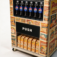 Distributeur automatique de boissons et de snacks intelligent pour usine, campus, lieux publics et marché