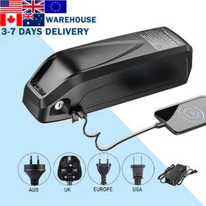 36v 48v 52v lithium ion batteries 18650 21700 cell electric bicycle battery usa eu warehouse
