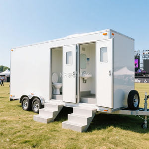 Remorque de toilettes de luxe 2025, toilettes portables, toilettes mobiles en plastique pour le camping en plein air - Product Image 1