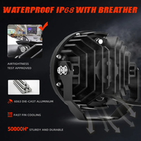 Lumières auxiliaires de projecteur de lampes à LED de moto haute puissance pour ADV BMW GS 1250 Adventure avec interrupteur de faisceau de câbles stroboscopique