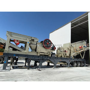 Шанхайская дробилка щековая дробилка 1200*1500 Trituradora Вертикальная агрегатная дробилка с скринингом - Product Image 5