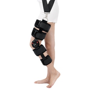 Attelle de genou légère et respirante, attelle de fixation, ambidextre, support pour fracture de jambe, attelle de genou postopératoire - Product Image 5