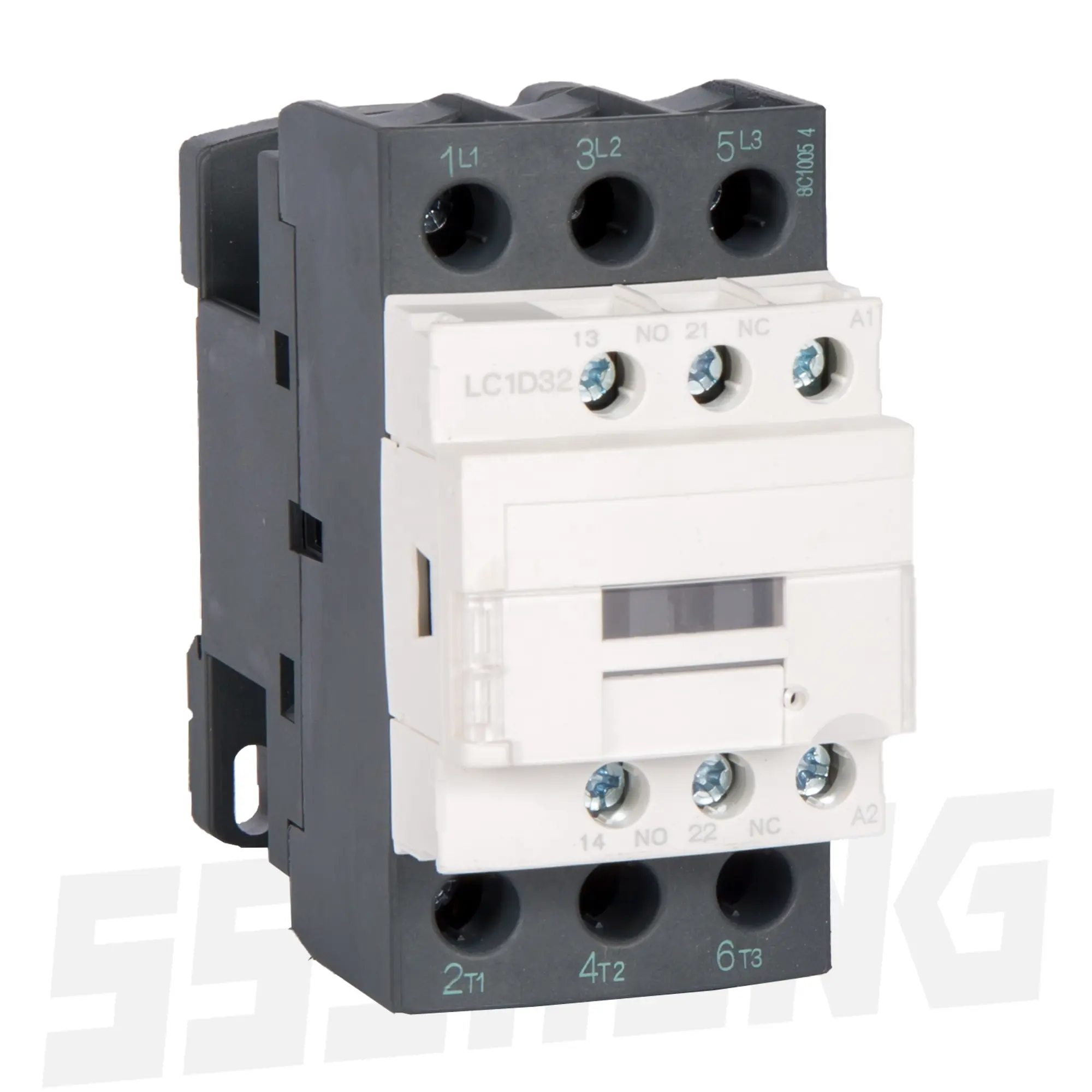Schneider-Contactor magnético tipo LC1-D0910, 9A, 220V, AC, LC1-D