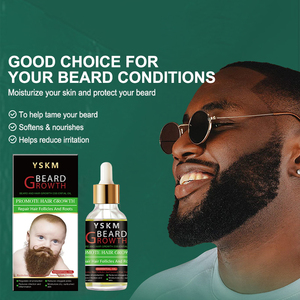 50ml hữu cơ tự nhiên tóc râu tăng trưởng Tinh dầu cho người đàn ông tăng trưởng râu tóc phát triển tránh râu rụng tóc - Product Image 5