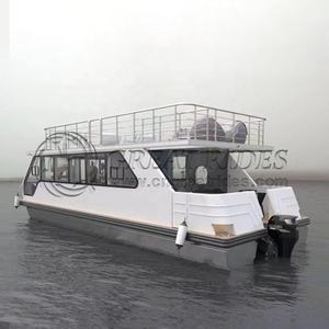 جديد في الهواء الطلق للماء بار الألومنيوم المراكب قارب العائمة مطعم للتسلية - Product Image 2