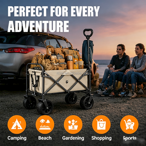 Vente en gros <span class=keywords><strong>Chariot</strong></span> <span class=keywords><strong>de</strong></span> camping pliable et surdimensionné <span class=keywords><strong>Chariot</strong></span> <span class=keywords><strong>de</strong></span> pique-nique en acier inoxydable avec <span class=keywords><strong>chariot</strong></span> pour remorque <span class=keywords><strong>de</strong></span> camp - Product Image 3