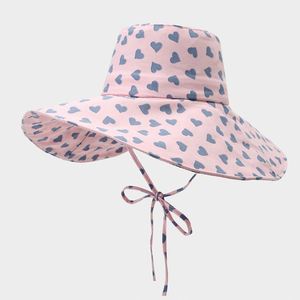 Nouveau chapeau bob pliable à large bord pour filles, idéal pour le printemps et l'été, protection solaire extérieure - Product Image 3