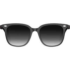 M03 Smart <b>Glasses</b> 42mm Gray Transparent Sunglasses Bluetooth Audio Support - Product Image 5