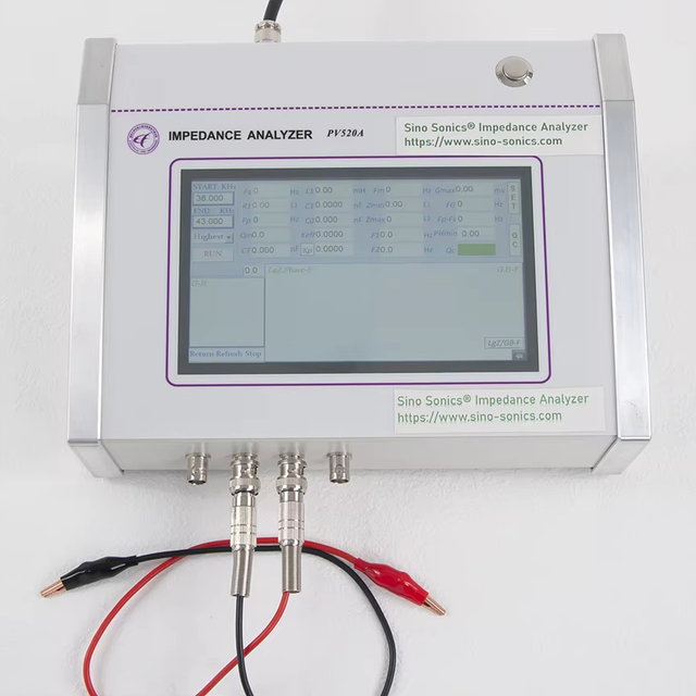 High Precision Portable Impedance Analyzer for Piezoelectric Ceramic & Medical Ultrasonic Component Inspection
