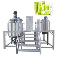 Équipement de production chimique 2T Émulsifiant d'homogénéisation sous vide Crèmes cosmétiques dédiées Pommades