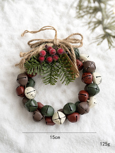 Guirlandes décoratives <span class=keywords><strong>de</strong></span> Noël et décorations créatives <span class=keywords><strong>de</strong></span> fenêtre <span class=keywords><strong>de</strong></span> Noël, porte-cloches pour ajouter une ambiance festive à la maison - Product Image 5