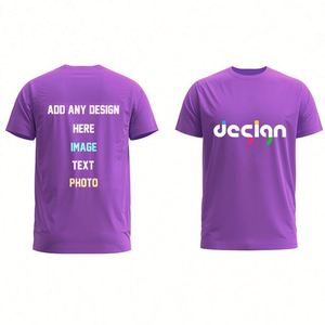 Custom Tshirt Design Your Own Tee High Quality Cotton Fabric Personalized T Shirt Printing Custom Tshirt for Men and Women - Product Image 5