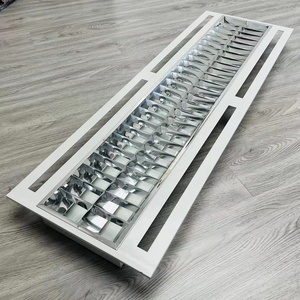 300x1200mm lõm Trần lưới tản nhiệt ánh sáng 4ft đèn nướng đèn 36W 48W T8 huỳnh quang không khí lưới tản nhiệt ánh sáng phù hợp cho văn phòng - Product Image 2