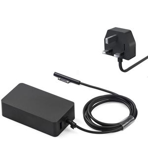 <span class=keywords><strong>Chargeur</strong></span> <span class=keywords><strong>Surface</strong></span> Pro 65W pour <span class=keywords><strong>Surface</strong></span> Pro <span class=keywords><strong>3</strong></span> 4 5 6 7 Adaptateur d'alimentation Compatible avec les ordinateurs portables et tablettes Microsoft <span class=keywords><strong>Surface</strong></span> <span class=keywords><strong>Book</strong></span> - Product Image 1