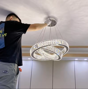 <span class=keywords><strong>Luminaire</strong></span> suspendu de luxe pour salon, moderne, simple et atmosphérique, en cristal, luminaires haut de gamme pour la maison - Product Image 3