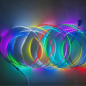 5毫米COB智能条形灯彩色单点控制宽流水追逐光效果可编程无人机灯带 - Product Image 5