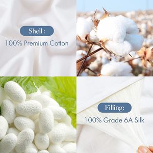 Nouveau produit édredon en soie de mûrier blanche de qualité 6A OEKO <span class=keywords><strong>TEX</strong></span> - Product Image 5