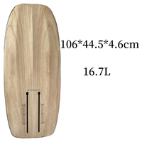 Nouvelle planche à foil 16,7 L de haute qualité 2024, personnalisable et livraison rapide pour le windsurf