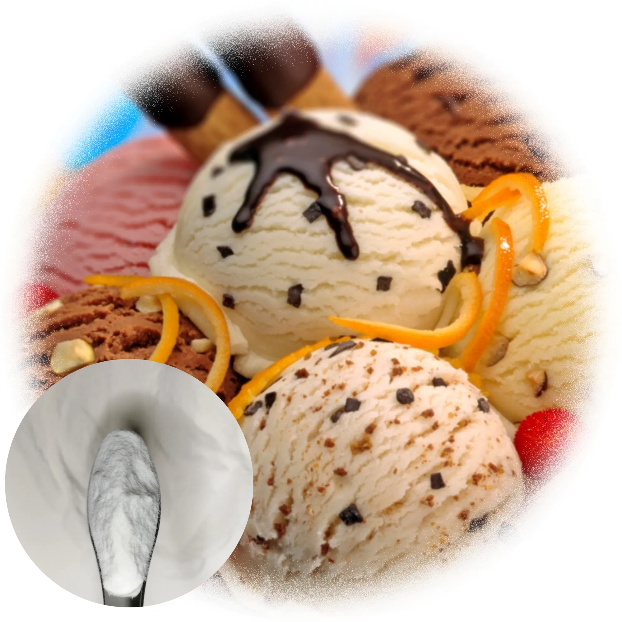 アイスクリーム安定剤用食品グレードcmc粉末カルボキシメチルセルロースナトリウム