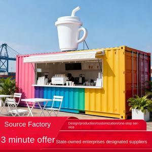 Contenedor Comercial Móvil para Venta de Snacks, Té con Leche, Café y Bebidas en Parques y Calles - Product Image 4