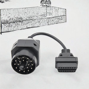 สายเคเบิลวินิจฉัย <span class=keywords><strong>BMW</strong></span> เป็น OBD2 แบบ 20 พิน ต่อ 16 พิน รุ่น A0021 สำหรับรถยนต์รุ่นเก่า 9-16V - Product Image 3